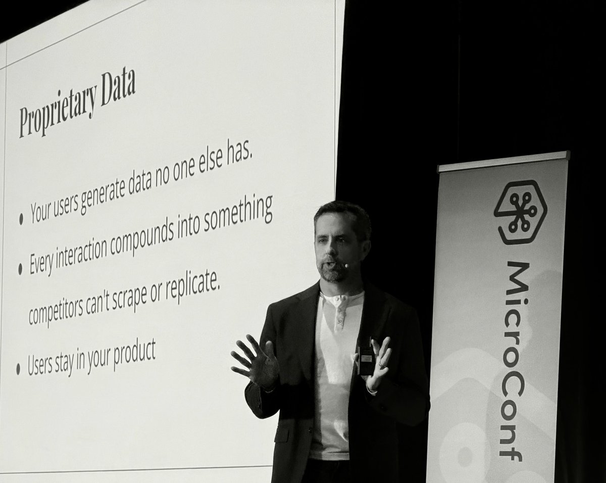 Proprietary data is an AI moat — Craig Hewitt at MicroConf