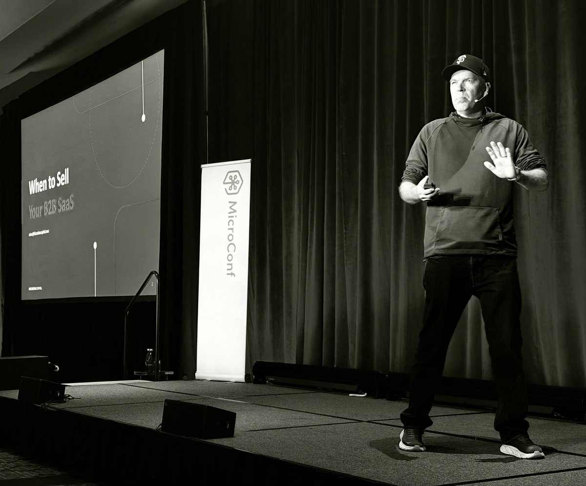 Everybody sells their company — Einar Vollset at MicroConf