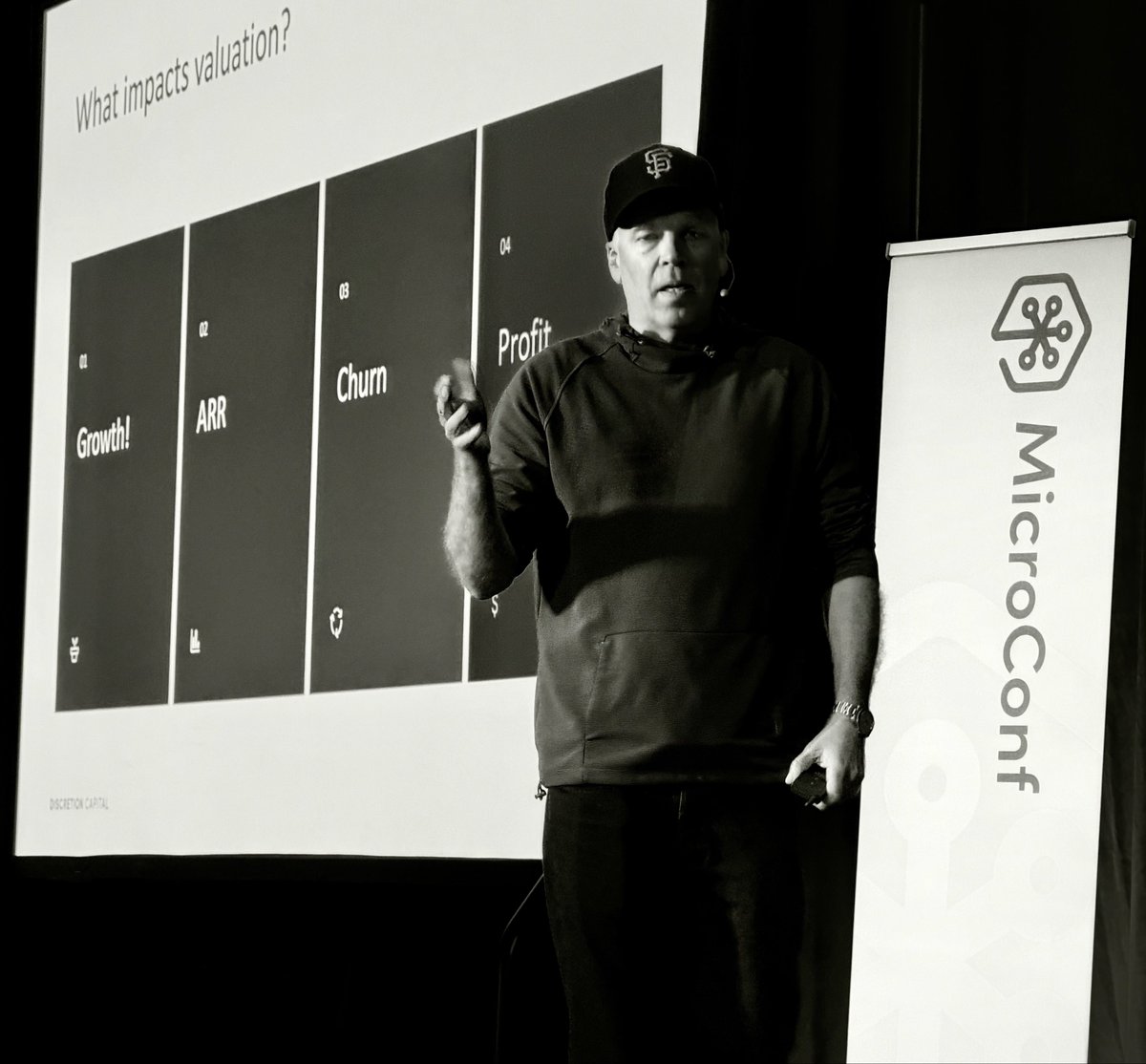 What impacts valuation — Einar Vollset at MicroConf